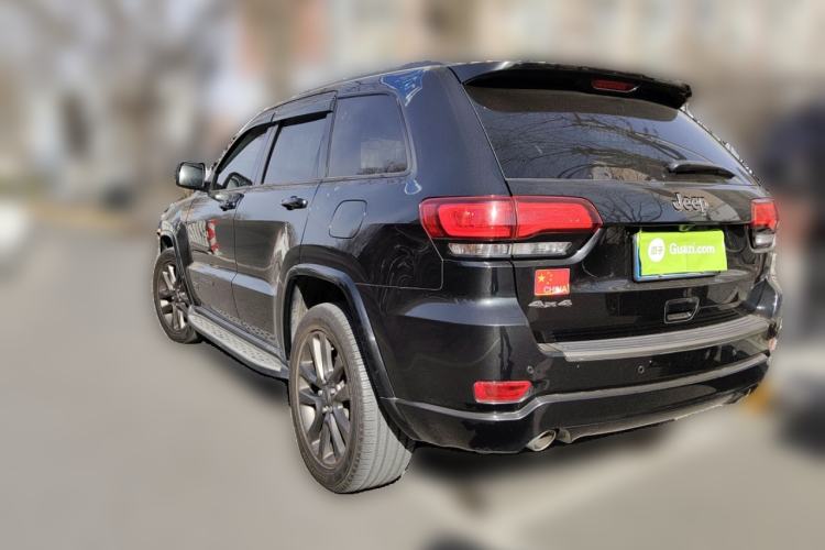 Used Jeep Grand Cherokee 2016 3.6L 75th Anniversary Tribute Edition Rear Left 45 Deg