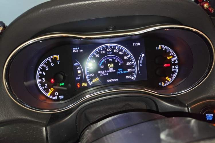 Used Jeep Grand Cherokee 2017 3.0L Elite Navigation Edition Instrument Cluster