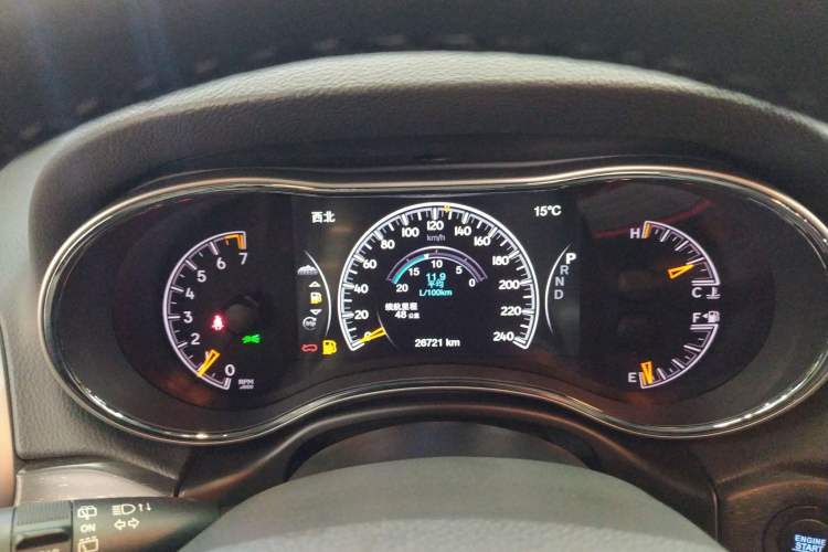Used Jeep Grand Cherokee 2017 3.0L Comfort Navigation Edition Instrument Cluster