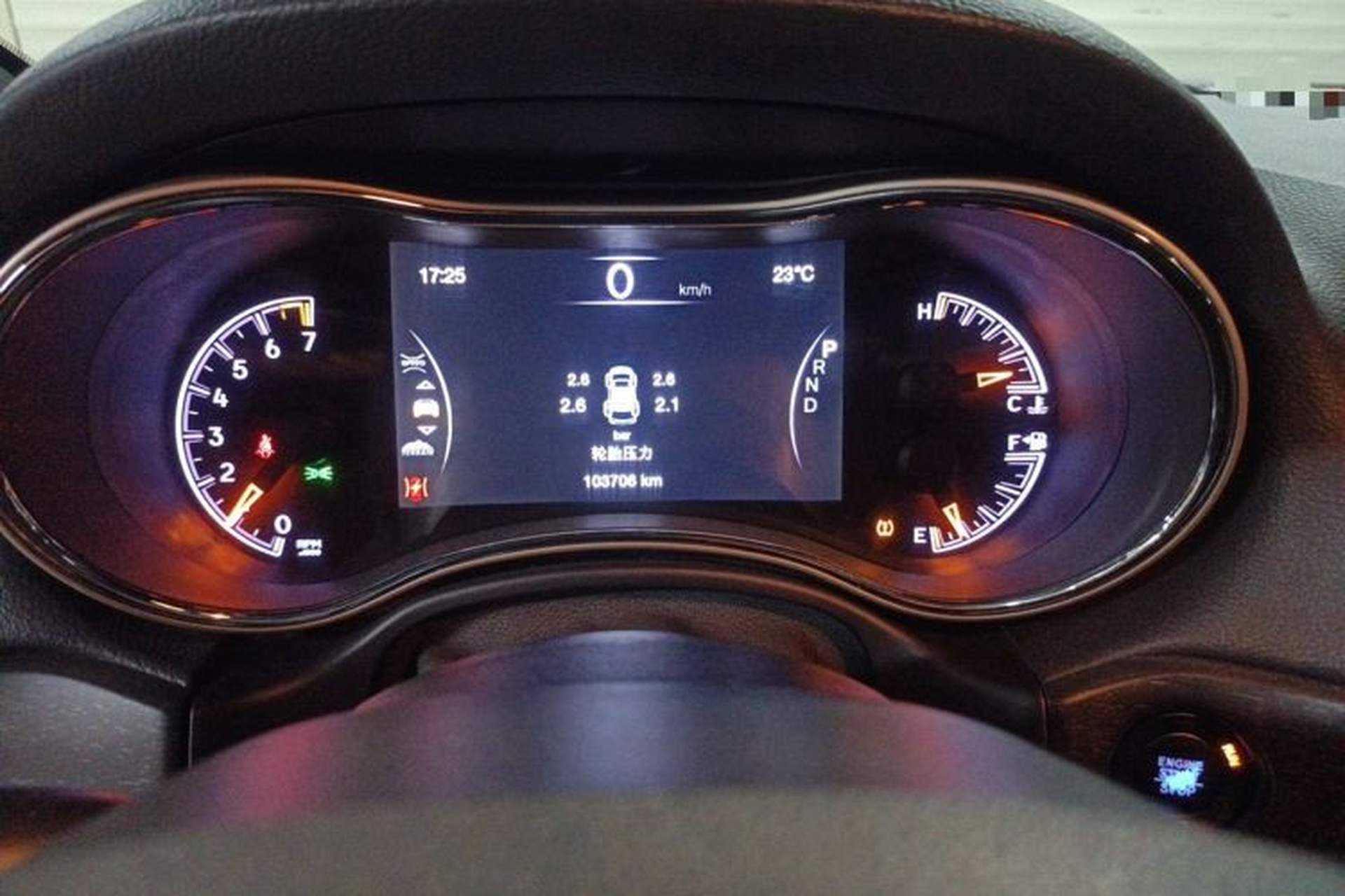Used Jeep Grand Cherokee 2017 3.0L Comfort Navigation Edition Instrument Cluster