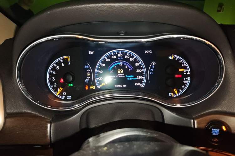 Used Jeep Grand Cherokee 2017 3.6L Elite Navigation Edition Instrument Cluster