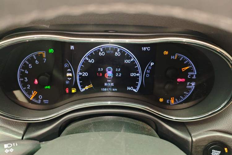 Used Jeep Grand Cherokee 2017 3.0L Comfort Navigation Edition Instrument Cluster