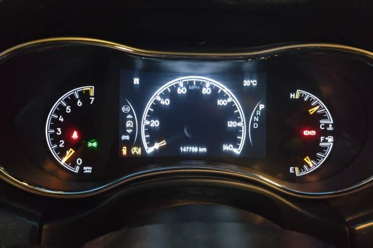 Used Jeep Grand Cherokee 2017 3.0L Comfort Navigation Edition Instrument Cluster