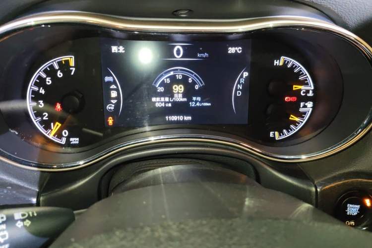 Used Jeep Grand Cherokee 2017 3.6L Elite Navigation Edition Instrument Cluster