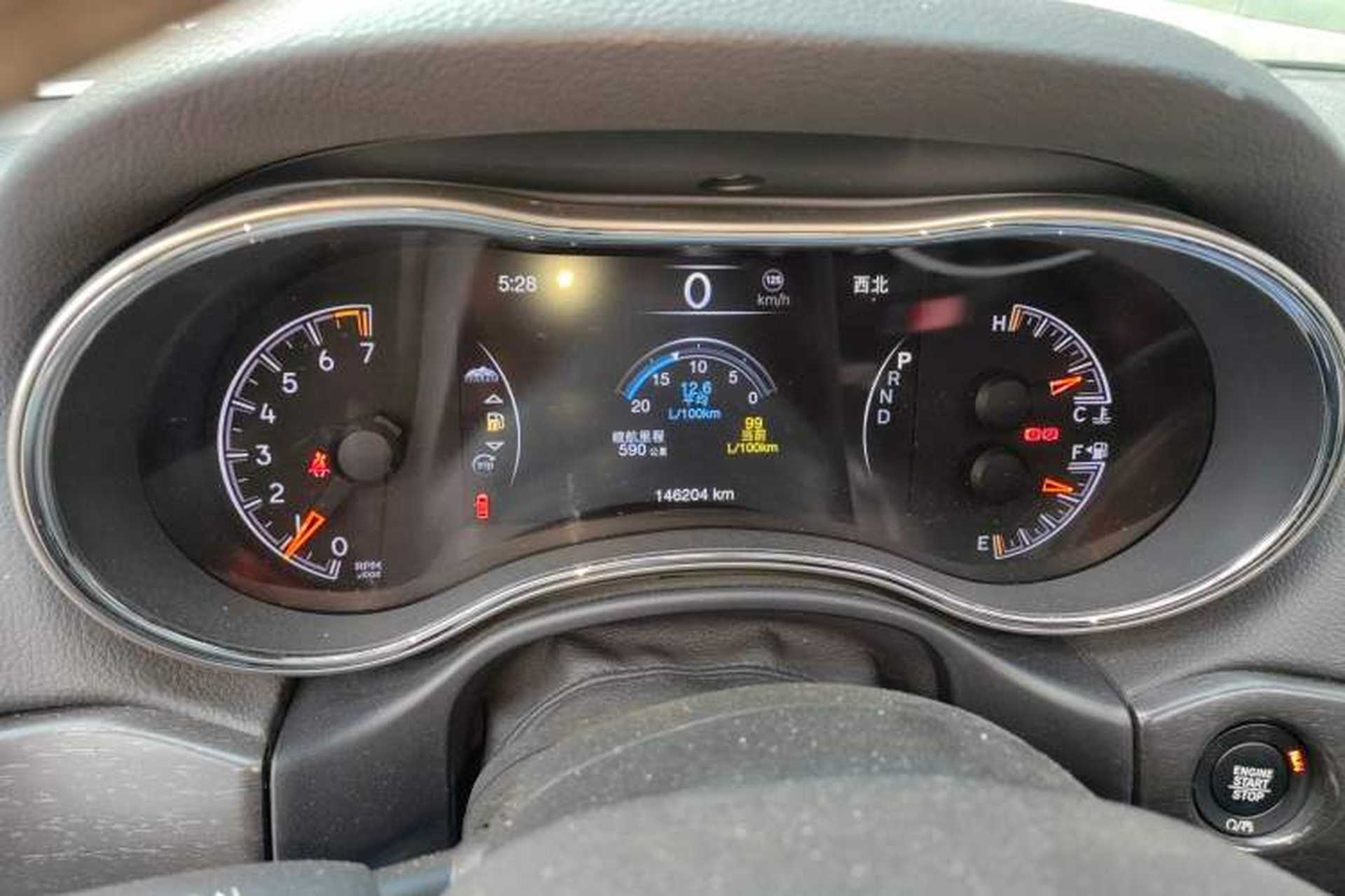 Used Jeep Grand Cherokee 2017 3.0L Elite Navigation Edition Instrument Cluster