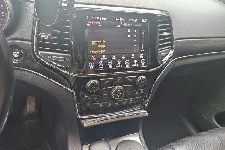 Used Jeep Grand Cherokee 2019 3.0L Elite Navigation Edition Audio And AC Panel