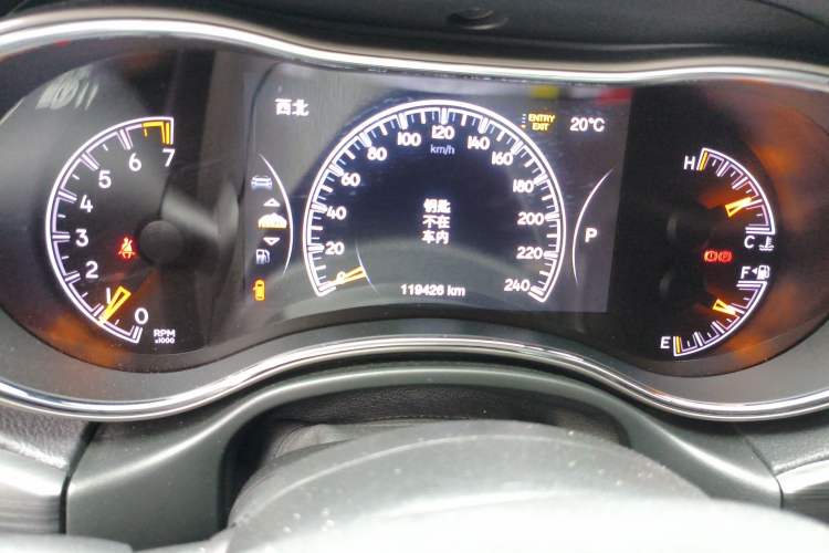 Used Jeep Grand Cherokee 2020 3.0L Elite Navigation Edition Instrument Cluster