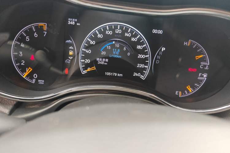Used Jeep Grand Cherokee 2020 3.0L Elite Navigation Edition Odometer Close Up