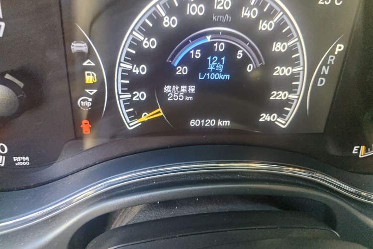 Used Jeep Grand Cherokee 2020 3.6L Elite Navigation Edition Odometer Close Up