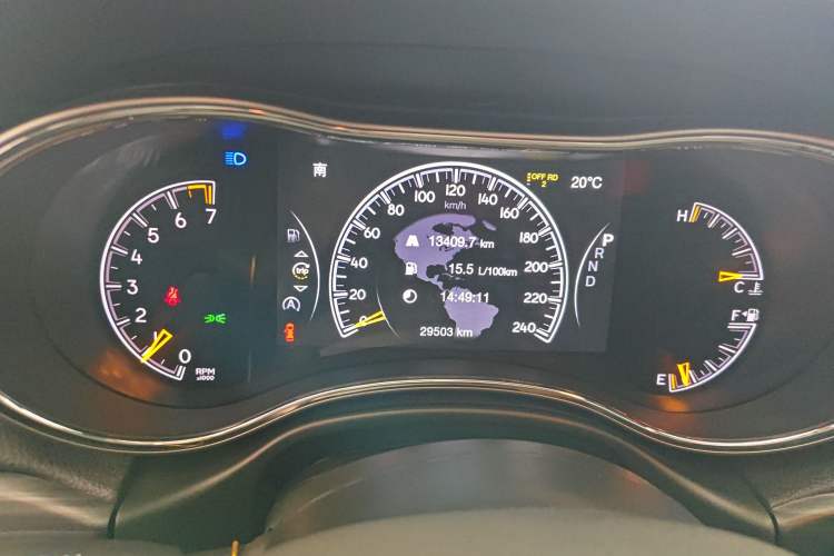 Used Jeep Grand Cherokee 2020 3.0L Elite Navigation Edition Instrument Cluster