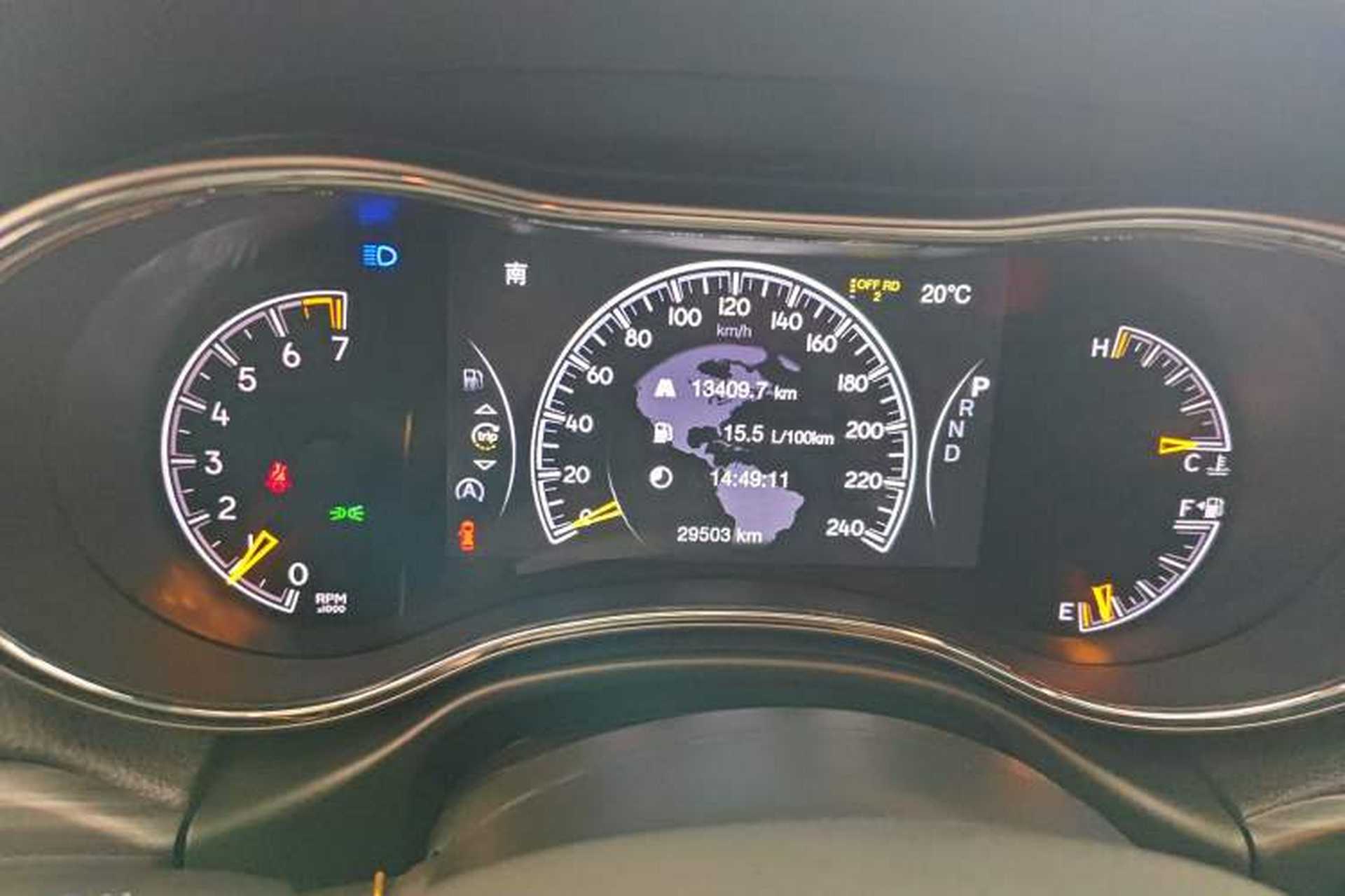 Used Jeep Grand Cherokee 2020 3.0L Elite Navigation Edition Instrument Cluster
