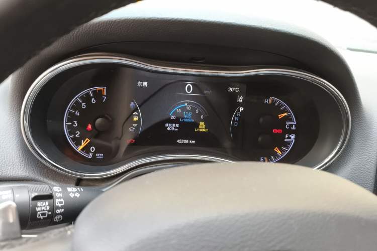 Used Jeep Grand Cherokee 2021 3.0L 80th Anniversary Edition Instrument Cluster