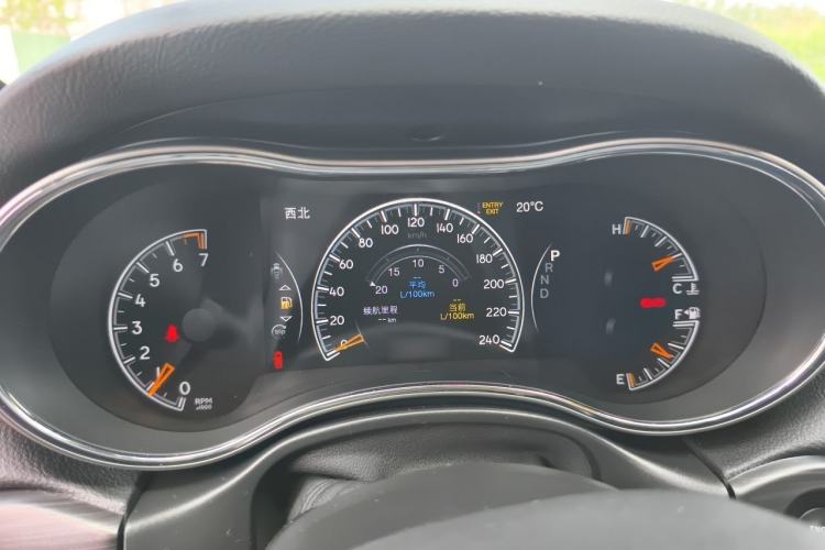 Used Jeep Grand Cherokee 2021 3.0L 80th Anniversary Edition Instrument Cluster