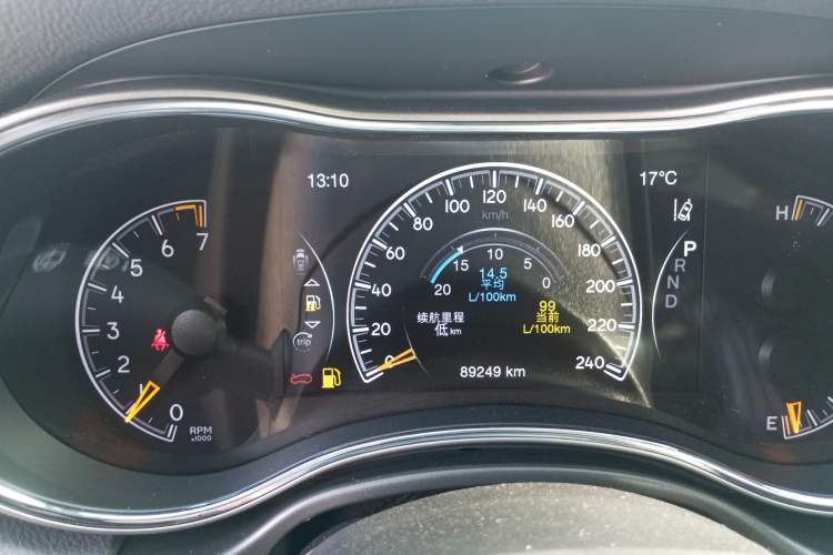 Used Jeep Grand Cherokee 2021 3.0L 80th Anniversary Edition Instrument Cluster