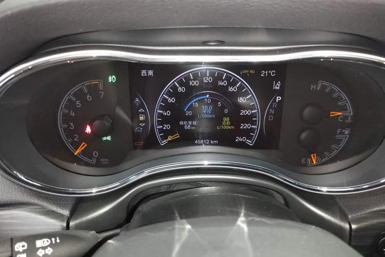 Used Jeep Grand Cherokee 2021 3.0L 80th Anniversary Edition Instrument Cluster