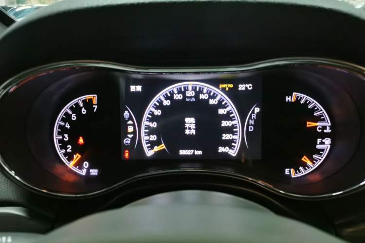Used Jeep Grand Cherokee 2021 3.0L 80th Anniversary Edition Instrument Cluster