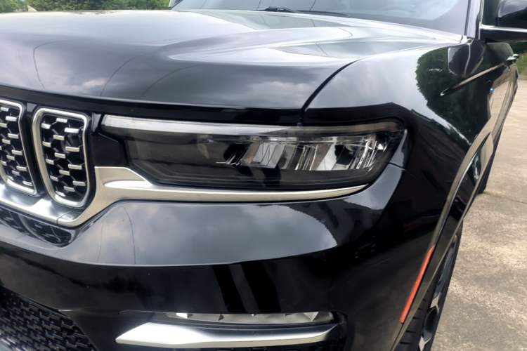 Used Jeep Grand Cherokee New Energy 2023 4xe Summit Edition Left Front Headlight