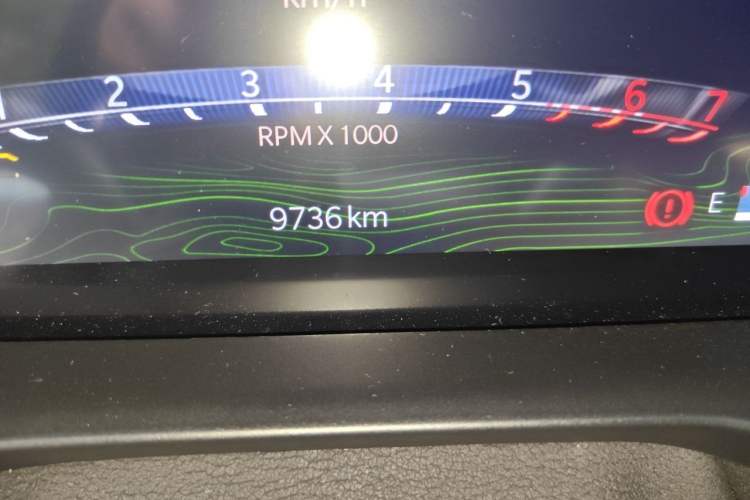 Used Jeep Grand Cherokee New Energy 2023 4xe Summit Edition Odometer Close Up