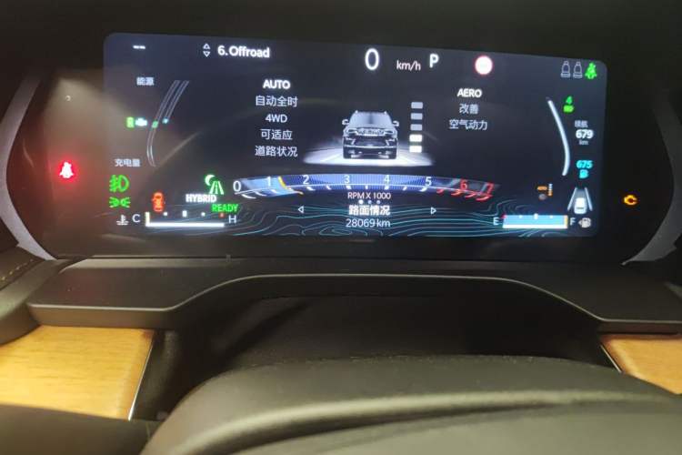 Used Jeep Grand Cherokee New Energy 2023 4xe Summit Edition Odometer Close Up