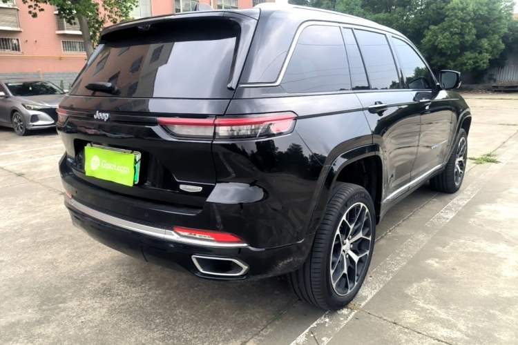 Used Jeep Grand Cherokee New Energy 2023 4xe Summit Edition Rear Right 45 Deg