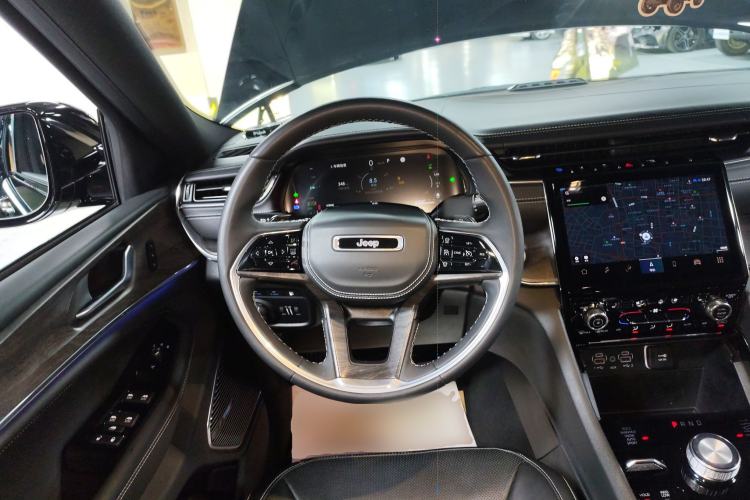 Used Jeep Grand Cherokee New Energy 2023 4xe Summit Edition Steering Wheel