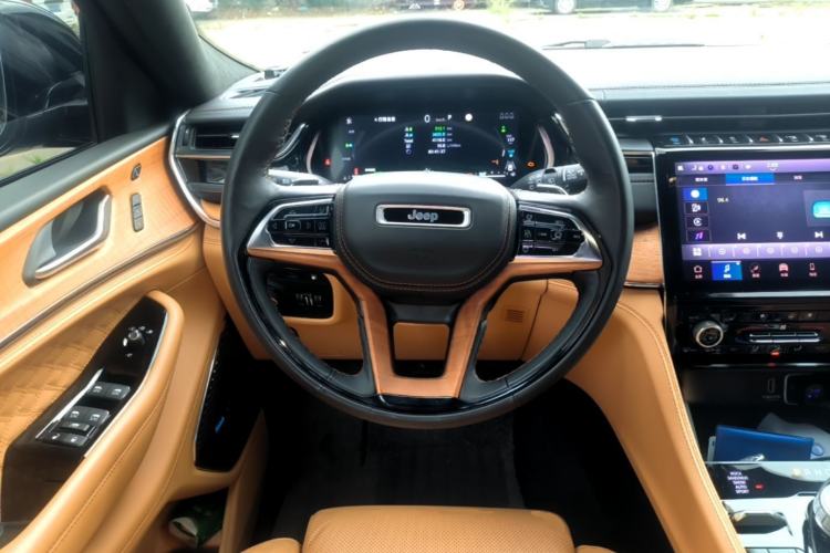Used Jeep Grand Cherokee New Energy 2023 4xe Summit Edition Steering Wheel