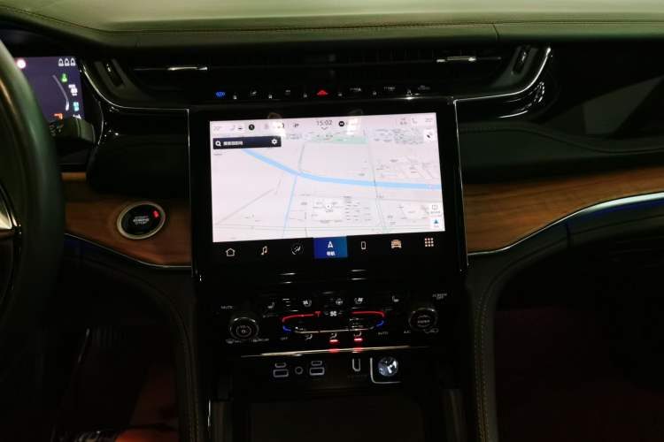 Used Jeep Grand Cherokee New Energy 2023 4xe Summit Edition Audio And AC Panel
