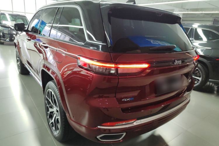 Used Jeep Grand Cherokee New Energy 2023 4xe Summit Edition Rear Left 45 Deg