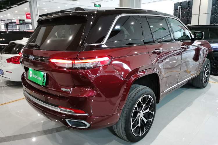 Used Jeep Grand Cherokee New Energy 2023 4xe Summit Edition Rear Right 45 Deg