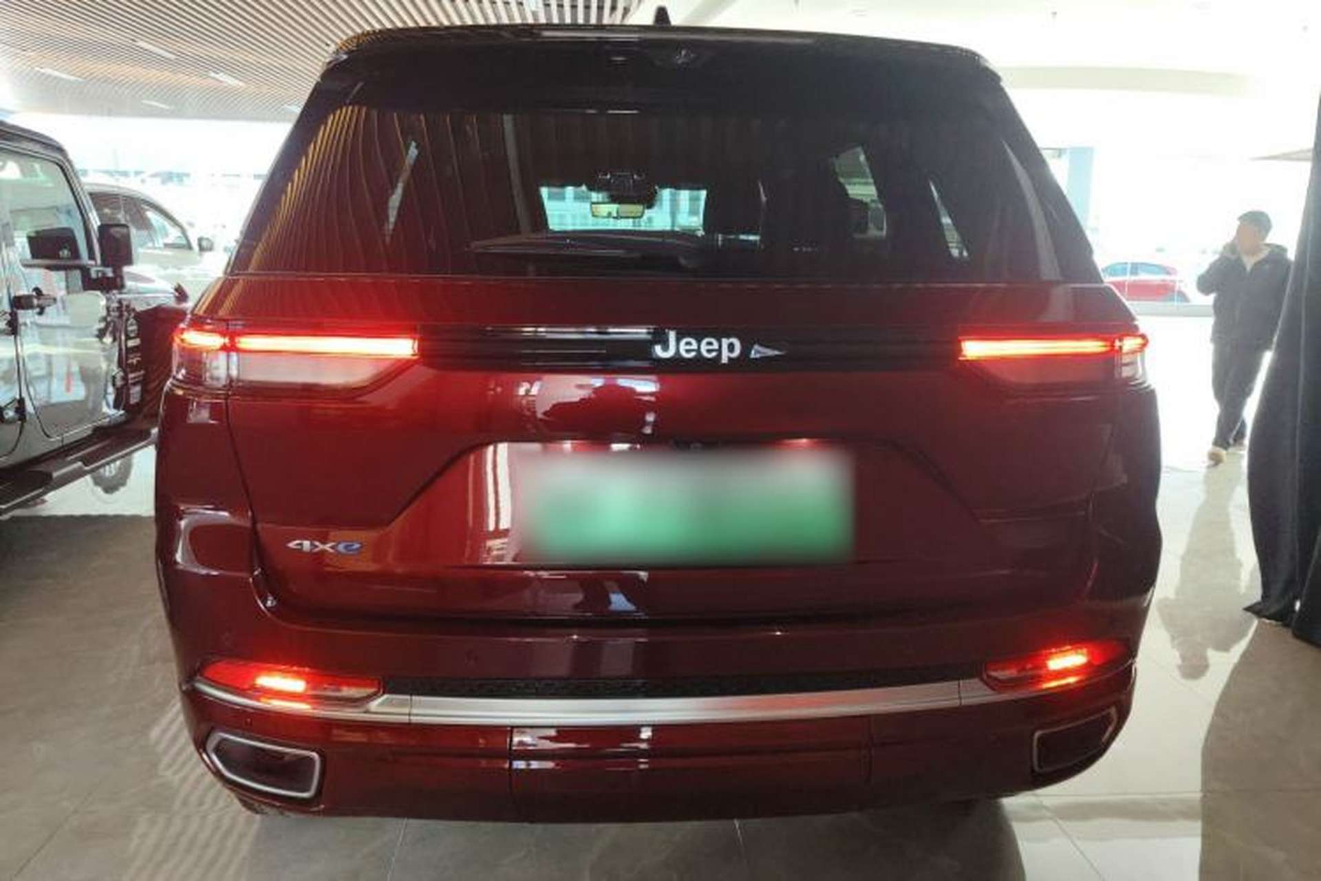 Used Jeep Grand Cherokee New Energy 2023 4xe Summit Edition Rear