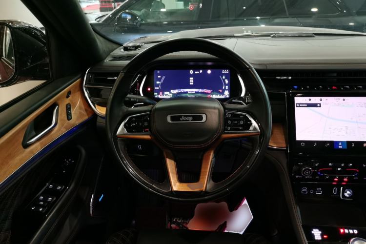 Used Jeep Grand Cherokee New Energy 2023 4xe Summit Edition Steering Wheel