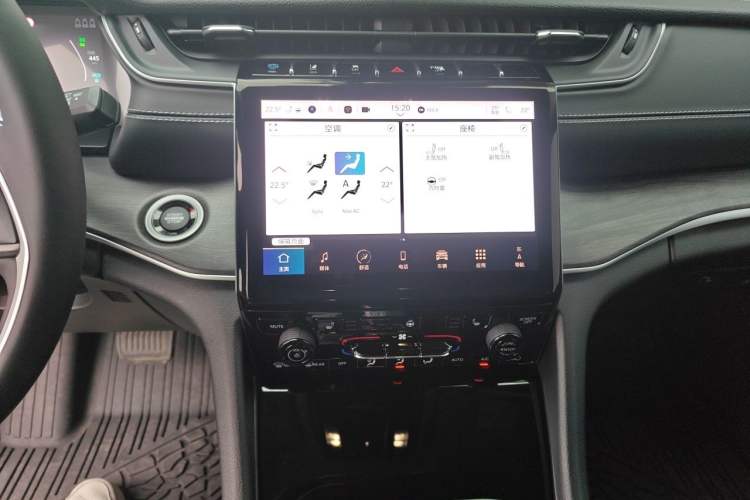 Used Jeep Grand Cherokee New Energy 2024 4xe Peak Edition Audio And AC Panel