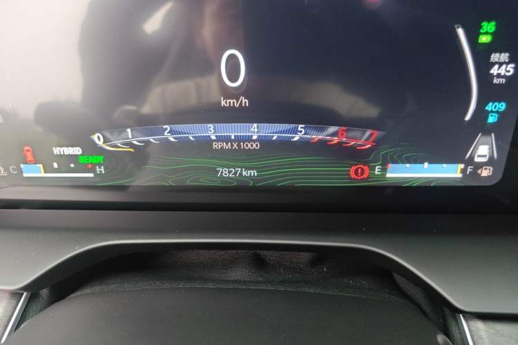 Used Jeep Grand Cherokee New Energy 2024 4xe Peak Edition Odometer Close Up