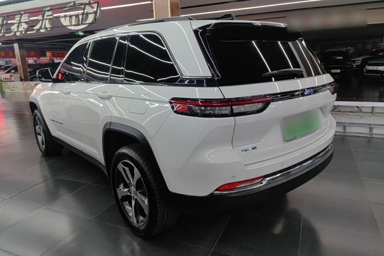 Used Jeep Grand Cherokee New Energy 2024 4xe Peak Edition Rear Left 45 Deg