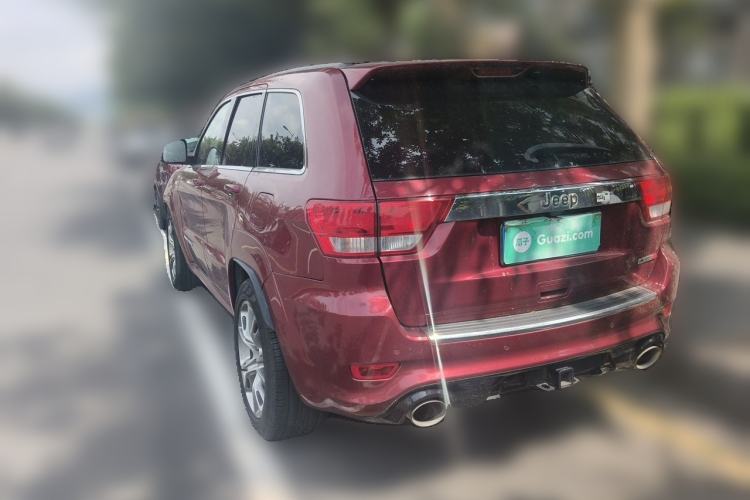 Used Jeep Grand Cherokee SRT 2012 6.4L SRT8 Rear Left 45 Deg