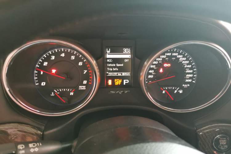 Used Jeep Grand Cherokee SRT 2013 6.4L SRT8 Instrument Cluster