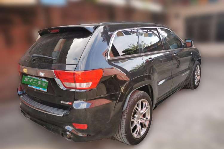 Used Jeep Grand Cherokee SRT 2013 6.4L SRT8 Rear Right 45 Deg