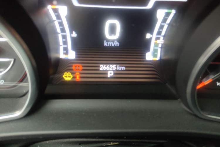 Used Jeep Grand Commander 2020 2.0T Two-Wheel Drive Elite Version Odometer Close Up