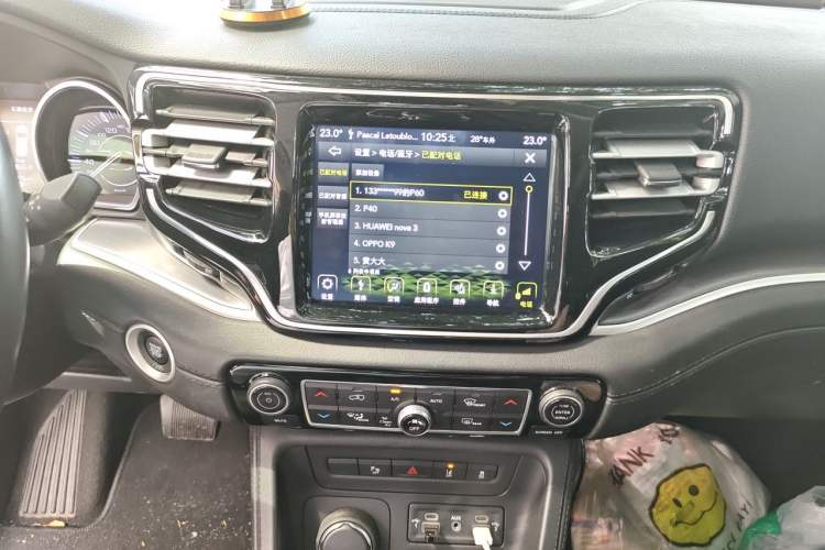 Used Jeep Grand Commander 2018 2.0T Four-wheel Drive Premium Edition China VI Audio And AC Panel