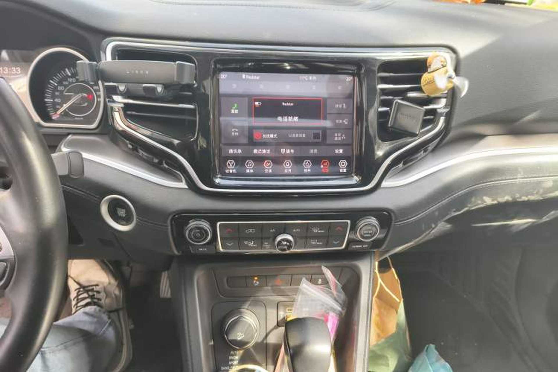 Used Jeep Grand Commander 2018 2.0T Four-Wheel Drive Enjoyment Edition China VI Audio And AC Panel