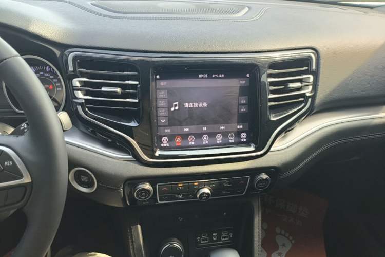 Used Jeep Grand Commander 2018 2.0T Four-Wheel Drive Enjoyment Edition China VI Audio And AC Panel