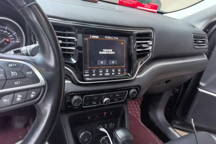 Used Jeep Grand Commander 2018 2.0T Four-Wheel Drive Prestige Edition China V Audio And AC Panel