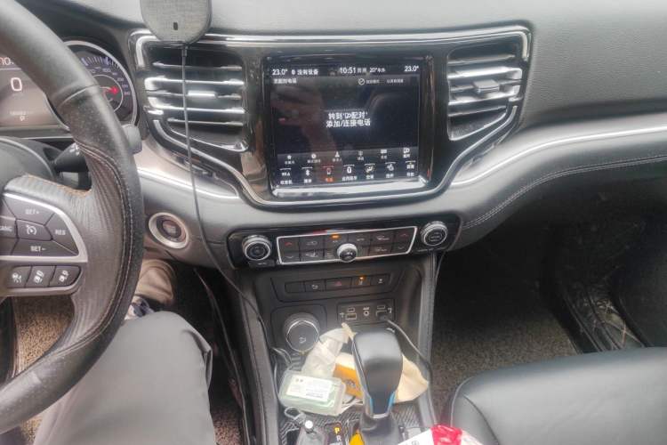 Used Jeep Grand Commander 2018 2.0T Four-Wheel Drive Prestige Edition China V Audio And AC Panel