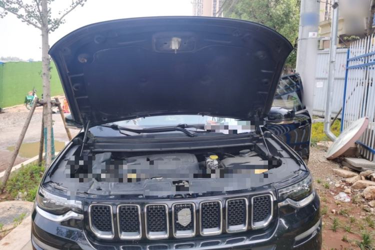 Used Jeep Grand Commander 2018 2.0T Four-Wheel Drive Enjoyment Edition China VI Engine Bay