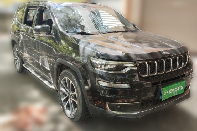 Used Jeep Grand Commander 2018 2.0T Four-Wheel Drive Enjoyment Edition China VI Front Right 45 Deg