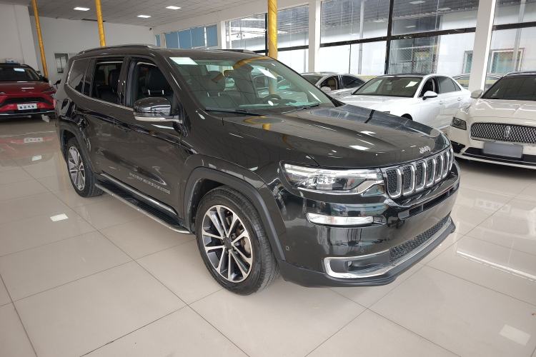 Used Jeep Grand Commander 2018 2.0T Four-Wheel Drive Enjoyment Edition China VI Front Right 45 Deg