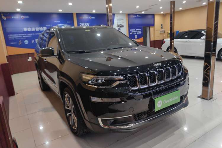 Used Jeep Grand Commander 2018 2.0T Four-Wheel Drive Enjoyment Edition China VI Front Right 45 Deg