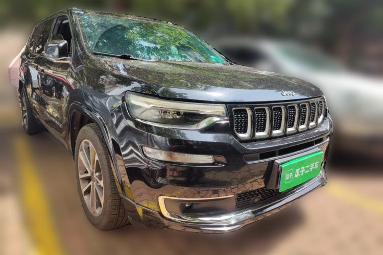 Used Jeep Grand Commander 2018 2.0T Four-Wheel Drive Smart Enjoyment Version China VI Front Right 45 Deg
