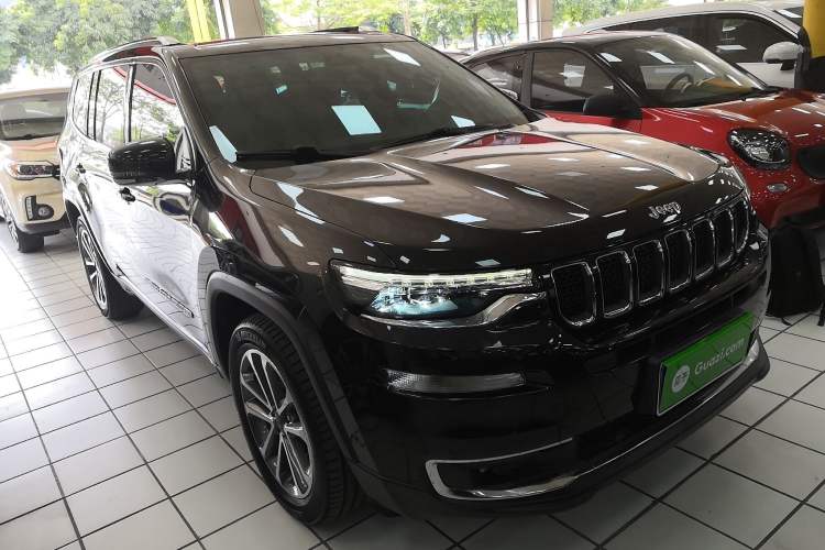 Used Jeep Grand Commander 2018 2.0T Four-Wheel Drive Enjoyment Edition China VI Front Right 45 Deg