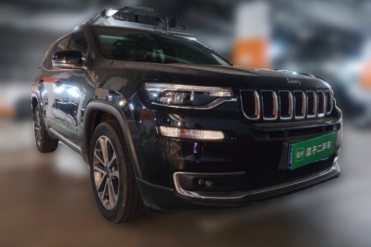 Used Jeep Grand Commander 2018 2.0T Four-Wheel Drive Enjoyment Edition China VI Front Right 45 Deg